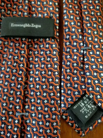 Ermenegildo Zegna 실크 넥타이