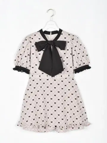 EVE-277 evelyn 에블린 리본 올인원 핑크 양산형 지뢰계