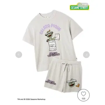 gelato pique 세서미 스트릿 룸웨어 세트