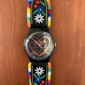 [ 새상품 ] swatch DIE GLOCKE GB285 카우벨 손목시계