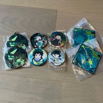 히로아카 미도리야 이즈쿠 캔뱃지 러버 참 세트