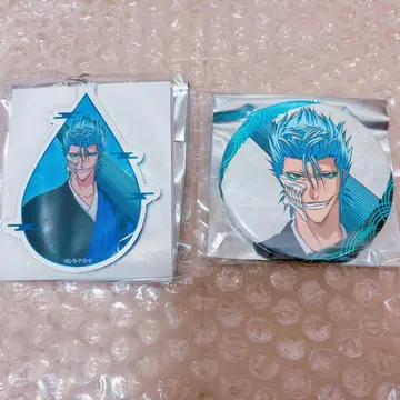 BLEACH 그림죠 번우산 굿즈 아크릴 키링 캔뱃지 세트