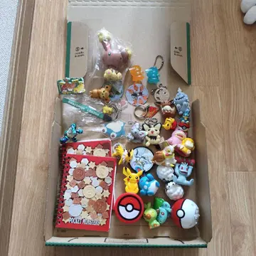 포켓몬스터 캐릭터 굿즈 세트 레트로 레어