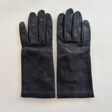 새상품급 이탈리아 셀모네타 가죽 장갑 블랙 검은색 가죽 장갑 사이즈 7