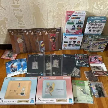 제일복권 드래곤볼 원피스 NARUTO 굿즈 20점 이상 미사용품
