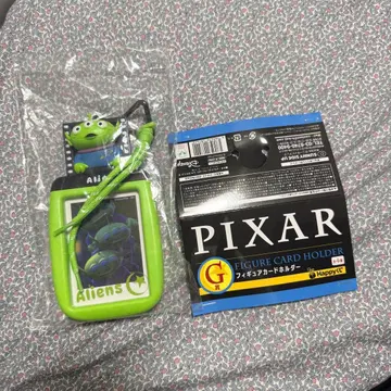 PIXAR 제일복권 리틀그린맨 피규어 카드 홀더