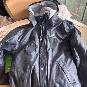 new balance 플리스 안감 나일론 자켓