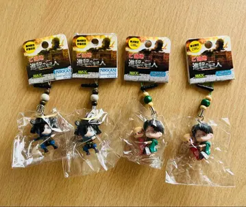 진격의 거인 지역 한정 리바이 스트랩 4개 세트