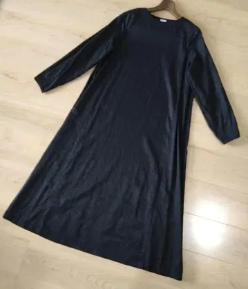 BAUENZ 바우엔즈 큐프라 코튼 롱 원피스 주름 가공 일본제