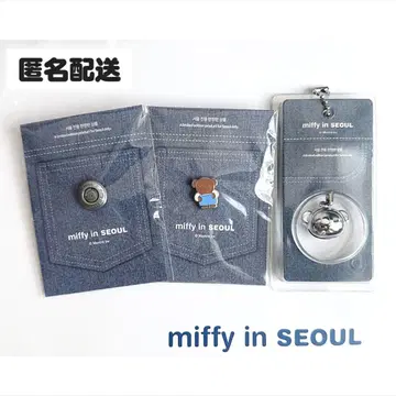 보리스 미피 한국 한정판 서울 성수 핀 배지 방울