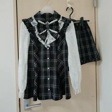 시크릿허니 레이스 긴팔 셋업