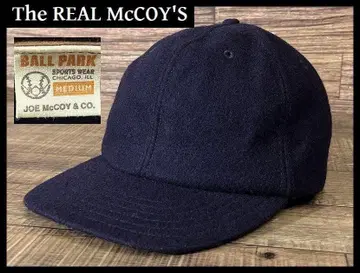 단종 새상품급 리얼 맥코이 조 맥코이 울 베이스볼 캡 네이비