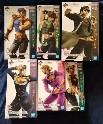 제일복권 죠죠의 기묘한 모험 A상 B상 C상 D상 E상 라스트 원 피규어