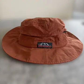 [ 새상품급 ] 오렌지 브라운 아웃도어 햇 Rodeo Crowns
