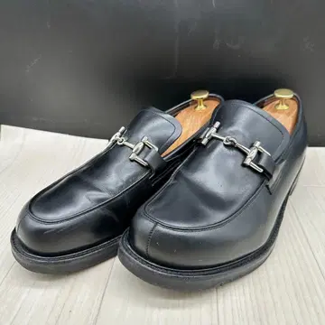 [새상품급] REGAL 리갈 비트 로퍼 25.5 가죽 블랙