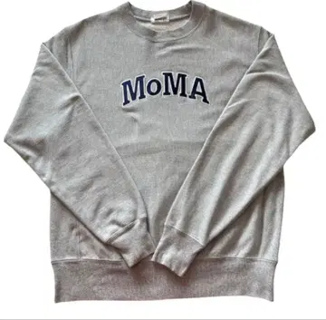 [ 리버스 위브 ] 챔피온 MOMA 로고 자수 맨투맨 M