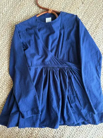 베리떼꾸르 깅엄 체크 카슈쿨 튜닉 겉옷