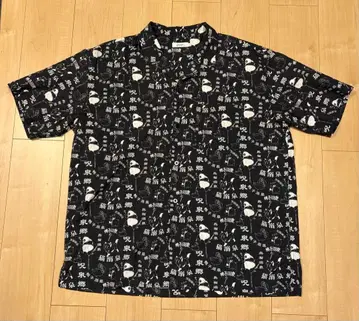 그라니프 란마 1/2 주천향 패턴 셔츠 L 사이즈