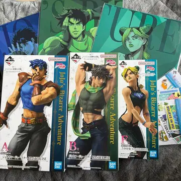 죠죠 제일복권 A상 조나단 B상 죠셉 F상 쿠죠 죠린 세트 덤 포함