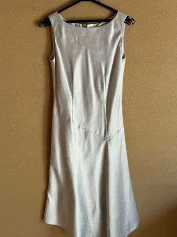 ANAYI 원피스 스카이 실버 스카이블루 슬리브리스 36 S 샤프