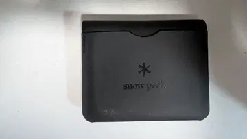 스노우피크 블랙 접이식 지갑
