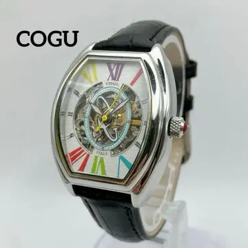 COGU ITALY 스켈레톤 자동 시계