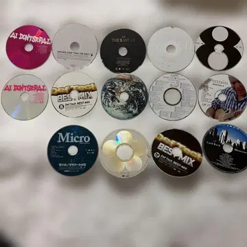 데프테크 AI 등 CD 세트 14장 개구리 디자인 케이스 포함