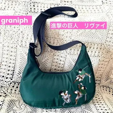 graniph 그라니프 진격의 거인 리바이 숄더백 조사병단