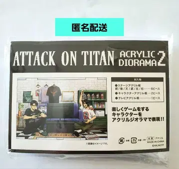 진격의 거인 리바이 한지 아크릴 디오라마 AIR TWOKYO