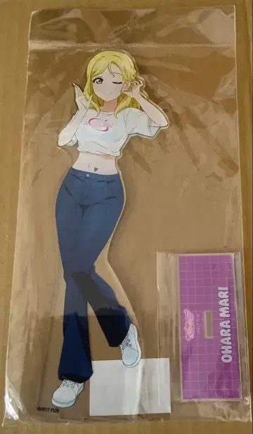 러브 라이브 선샤인 Aqours 오하라 마리 BIG 아크릴 스탠드