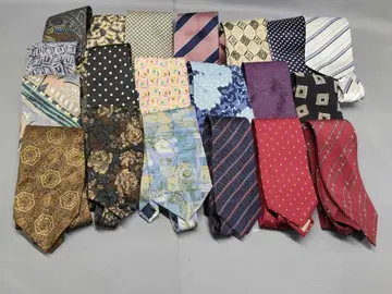 캘빈클라인/더반 외 실크 등 넥타이 모음 19개 세트