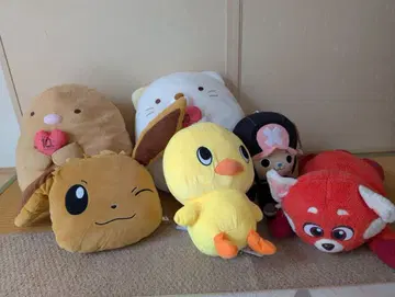 이브이 병아리 봉제 인형 세트