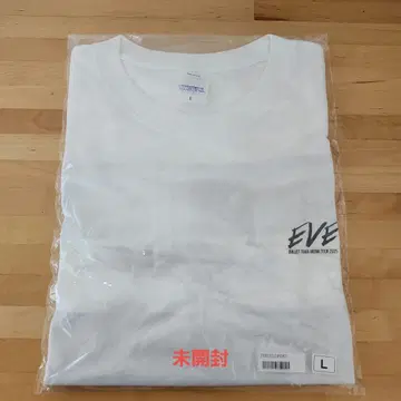 초특급 슈야 EVE 티셔츠 화이트 L 사이즈