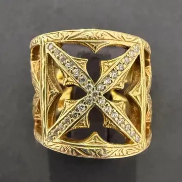 Loree Rodkin [ SV925 ] 스몰 고딕 크로스 랩 컬렉션