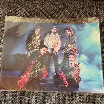 MA55IVE THE RAMPAGE 마시브 친필 사인 카드