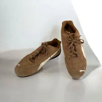 인기 Puma 푸마 스피드캣 스니커즈 브라운 23cm