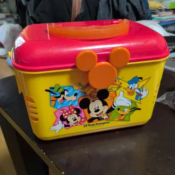 디즈니 미키 플라스틱 박스