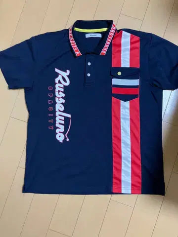 Russeluno 러셀노 네이비 스트라이프 셔츠