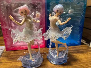 아쿠아 드레스 렘 라무 피규어 2체 세트