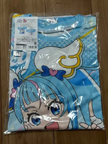 펼쳐지는 하늘! 프리큐어 풀 그래픽 T셔츠 큐어 스카이