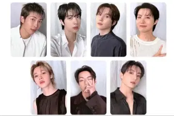 BTS FC 한정판 포토 카드 7종 세트 도쿄 미개봉 새상품