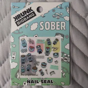 BIGBANG KRUNK SOBER 네일씰