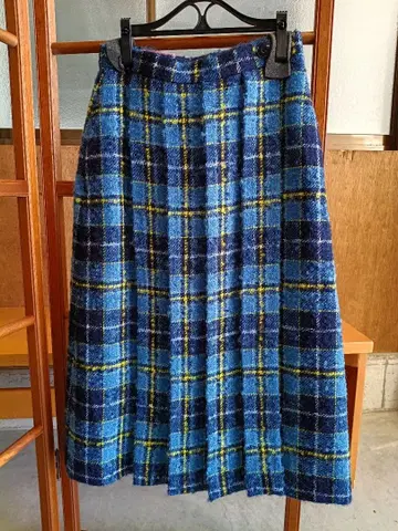 미나 페르호넨 타탄 체크 랩 스커트