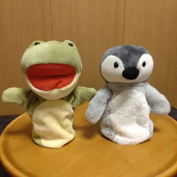 개구리 펭귄 퍼펫