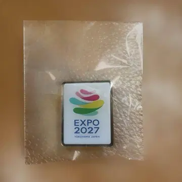 GREEN x EXPO 2027 요코하마 국제 원예 박람회 핀 배지
