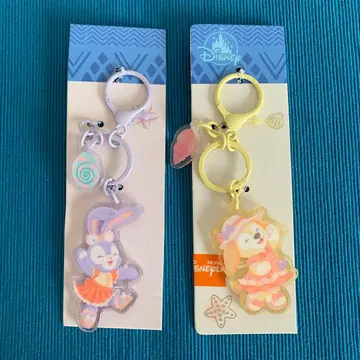 스텔라 루 쿠키 앤 아크릴 키링 홍콩 디즈니랜드