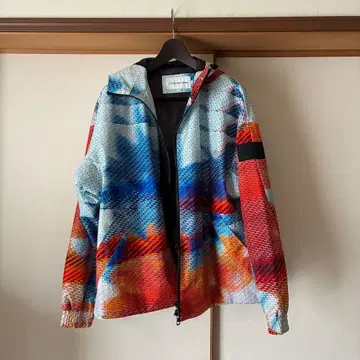 calvin klein jeans 컬러 프린트 자켓
