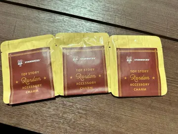 한국 스타벅스 한정판, 토이 스토리 액세서리 참 3개 세트