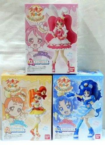 반다이 프리큐어 아라모드 큐티 피규어 1 전 3종 세트