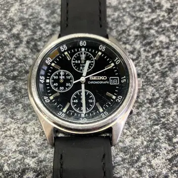 세이코 V657-7100 세이코 크로노그래프 손목시계